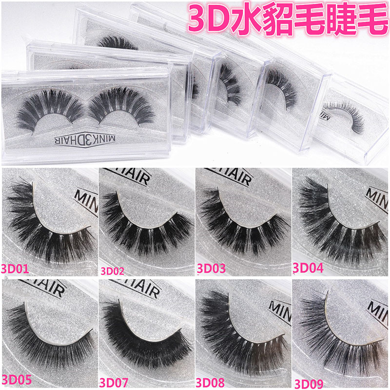 1 Pair 3D Real Mink Hair False Eyelashes Natural Thick Eyelashes 100% Handmade False
1 Pair 3D Real Mink Hair False Eyelashes Natural Thick Eyelashes 100% Handmade False