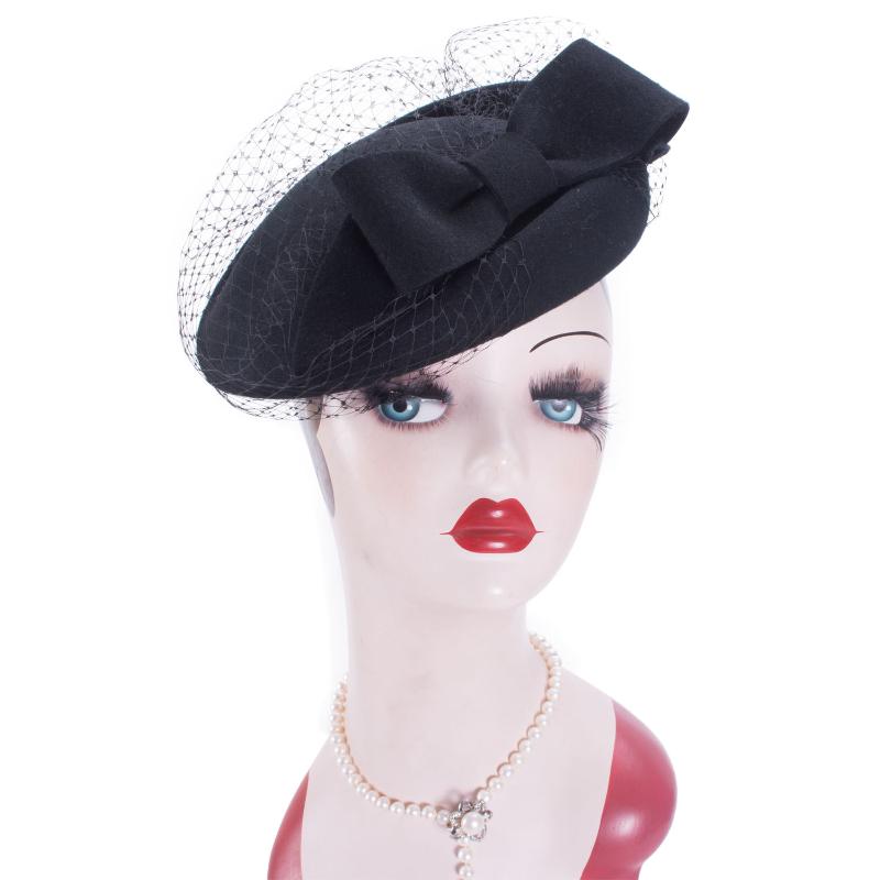Lawliet Lawliet Womens Wool Felt Queen Kate Shape Beret Hats Bow Ribbon Cocktail Race Modern Pillbox hat A506, Black
Lawliet Lawliet Womens Wool Felt Queen Kate Shape Beret Hats Bow Ribbon Cocktail Race Modern Pillbox hat A506, Black