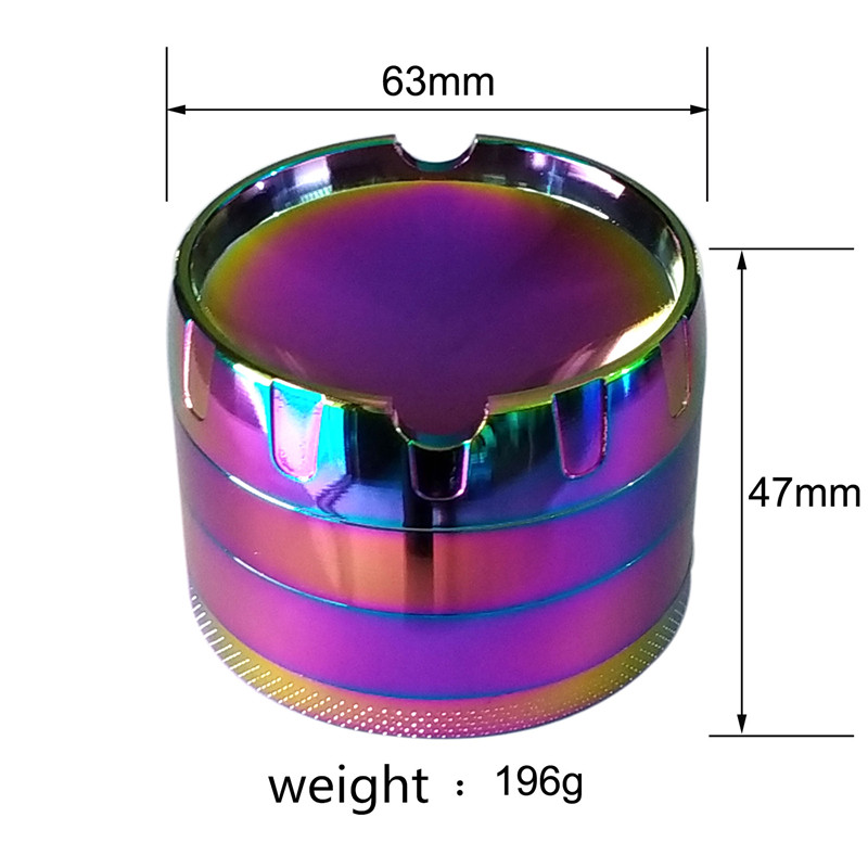 Newest herb Grinders accessories 63mm 4 layers Iceblue tobacco herbs grinder concave rainbow for smoking herbal
Newest herb Grinders accessories 63mm 4 layers Iceblue tobacco herbs grinder concave rainbow for smoking herbal