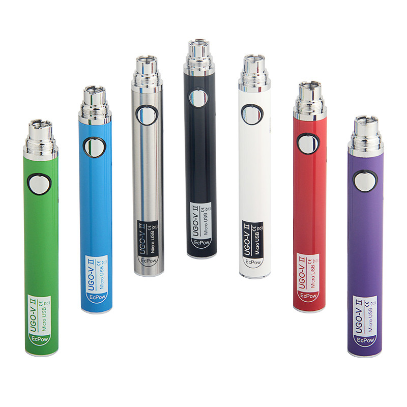 MOQ 5Pcs 100% Authentic EcPow UGO V II Batteries EVOD eGo T 650mAh 900mAh 510 thread vape battery Fit CE3 Amigo Liberty V3 V5 V7 V9 Tank
MOQ 5Pcs 100% Authentic EcPow UGO V II Batteries EVOD eGo T 650mAh 900mAh 510 thread vape battery Fit CE3 Amigo Liberty V3 V5 V7 V9 Tank