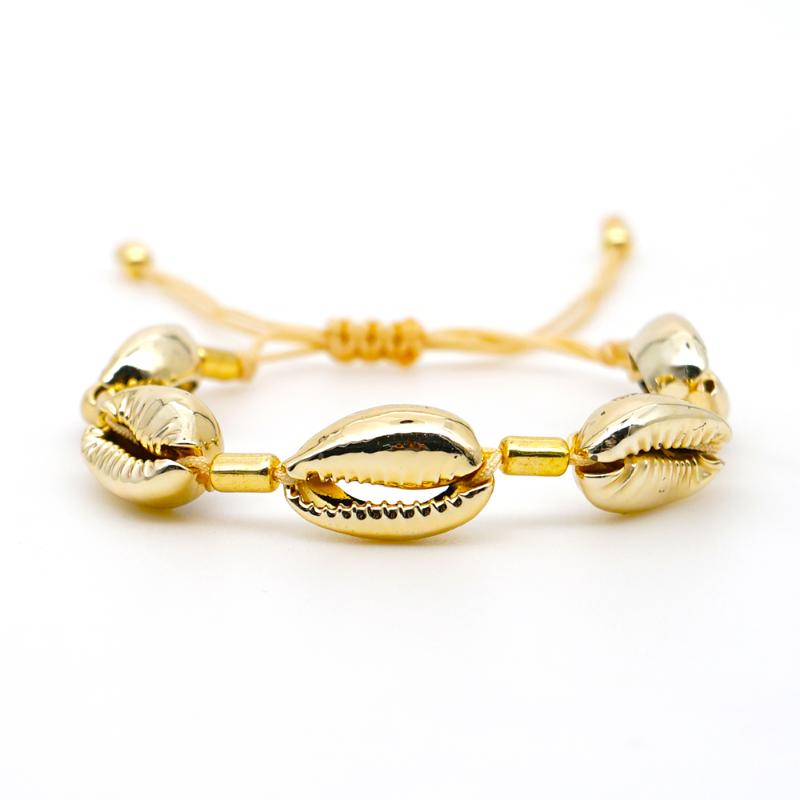 Shinus Gold Color Bracelet 2020 Sea Shell Summer Beach Enamel Tube Beads Joyeria Fashion Adjustable String Handmade Jewelry
Shinus Gold Color Bracelet 2020 Sea Shell Summer Beach Enamel Tube Beads Joyeria Fashion Adjustable String Handmade Jewelry