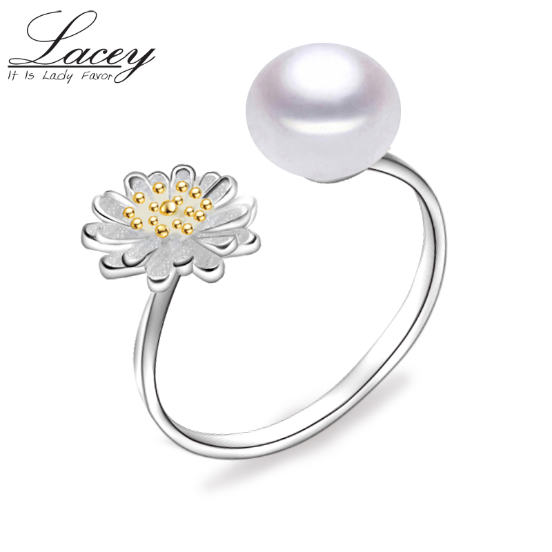 2020 Fashion Pearl Ring Natural Freshwater Pearl Jewelry Flower Ring 925 Sterling Silver Rings For Women Gift
2020 Fashion Pearl Ring Natural Freshwater Pearl Jewelry Flower Ring 925 Sterling Silver Rings For Women Gift