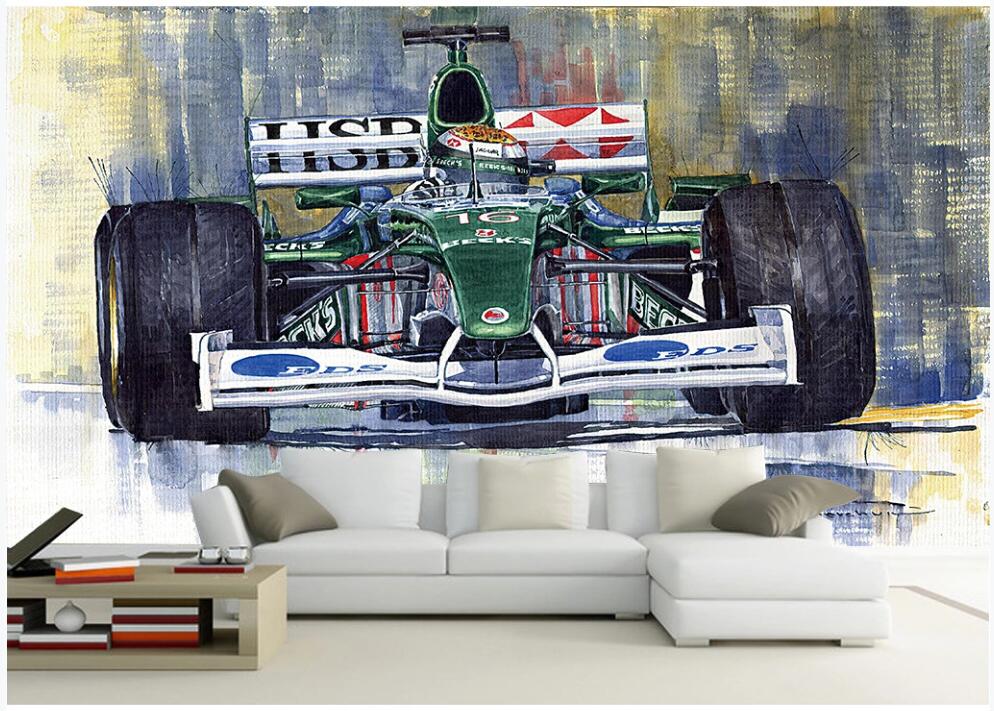 wall paper 3 d custom photo mural on the wall Retro green F1 car background home decor photo wallpaper in the living room, Non woven wallpaper
wall paper 3 d custom photo mural on the wall Retro green F1 car background home decor photo wallpaper in the living room, Non woven wallpaper