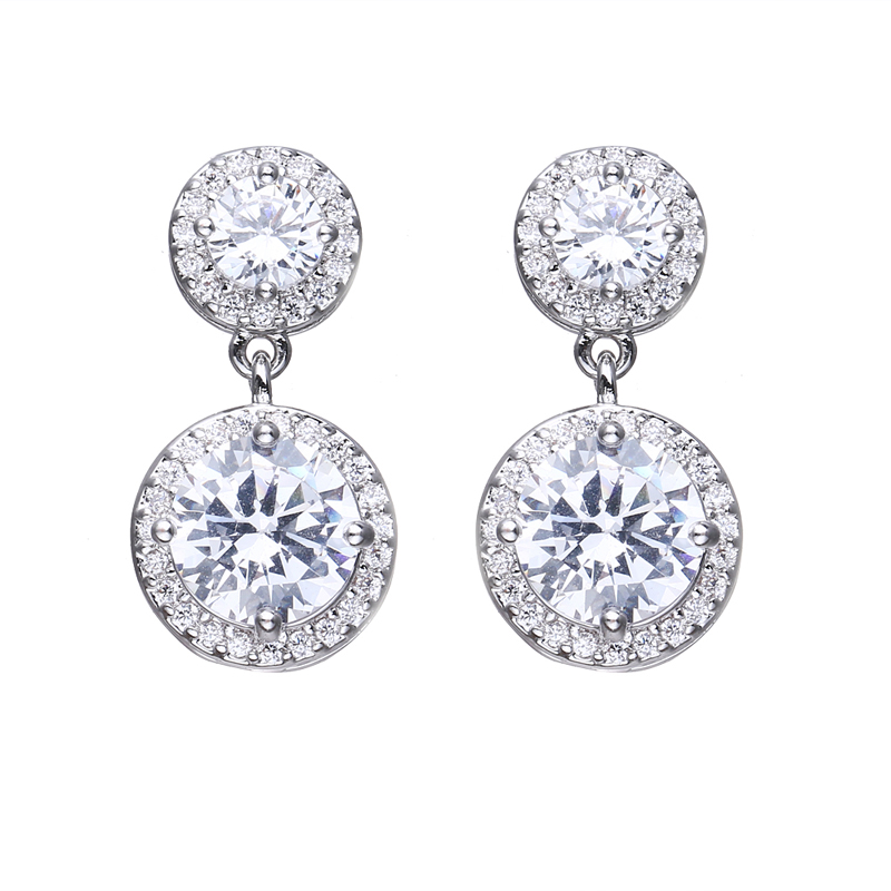 Bettyue Classical Jewellry Design Round Shape Cubic Zircon Elegant Stud Earring White For Female Dress Up In Fashion Party
Bettyue Classical Jewellry Design Round Shape Cubic Zircon Elegant Stud Earring White For Female Dress Up In Fashion Party