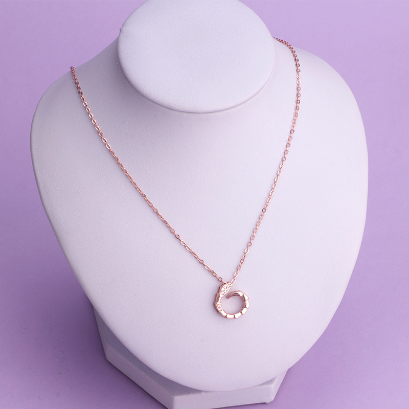 Chains Fashionable Personality Delicate Copper Zircon Snake Necklace European And American Animal Pendant Jewelry
Chains Fashionable Personality Delicate Copper Zircon Snake Necklace European And American Animal Pendant Jewelry