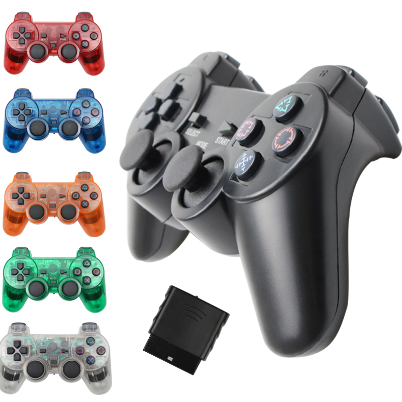 Wireless Gamepad for Sony PS2 Controller for Playstation 2 Console Joystick Double Vibration Shock Joypad Wireless Controle
Wireless Gamepad for Sony PS2 Controller for Playstation 2 Console Joystick Double Vibration Shock Joypad Wireless Controle