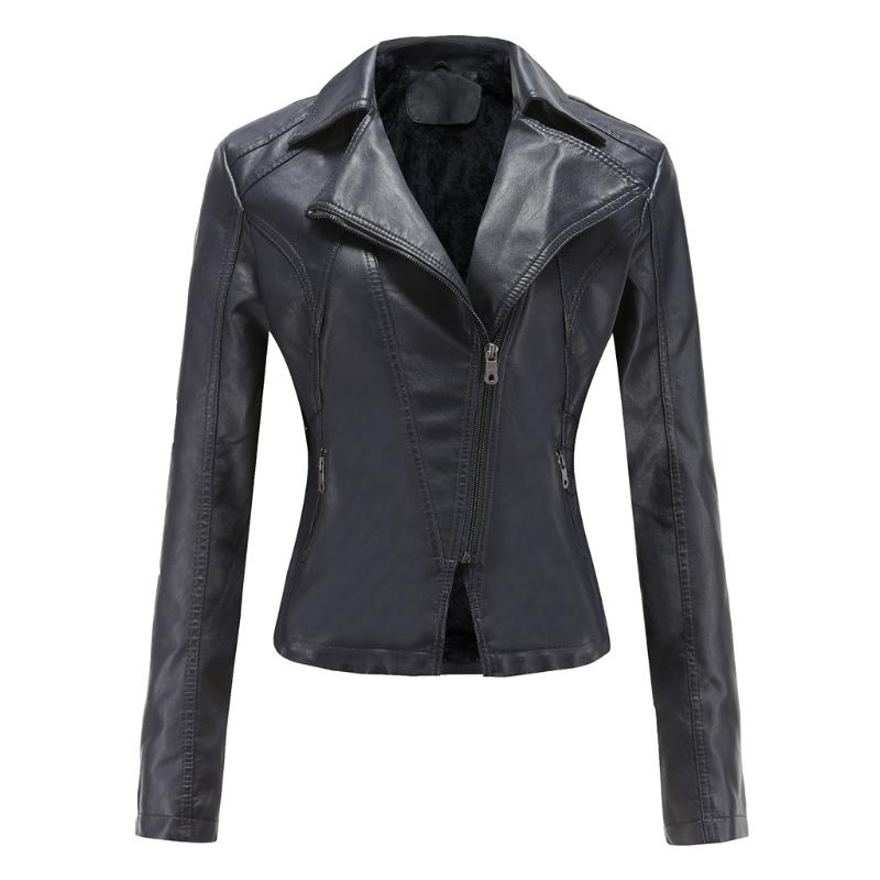 Autumn Winter Leather Jacket With Fur Women Faux Fur Coat Ladies Slim Short Motorcyle Biker Jacket Basic Warm Plush Outerwear, Khaki
Autumn Winter Leather Jacket With Fur Women Faux Fur Coat Ladies Slim Short Motorcyle Biker Jacket Basic Warm Plush Outerwear, Khaki