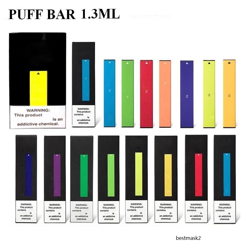 Puff Bar Disposable Vape Pens 300 Puff 1.3 ml 280 mah Puffbar Vape pen Sticks Vape Pre-filled
Puff Bar Disposable Vape Pens 300 Puff 1.3 ml 280 mah Puffbar Vape pen Sticks Vape Pre-filled