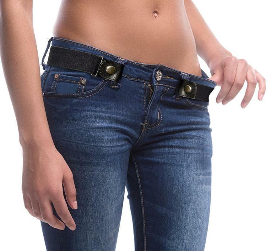Buckle-free Elastic Women's Ladies Comfortable Invisible Belt For Jeans No Bulge Hassle Black
Buckle-free Elastic Women's Ladies Comfortable Invisible Belt For Jeans No Bulge Hassle Black