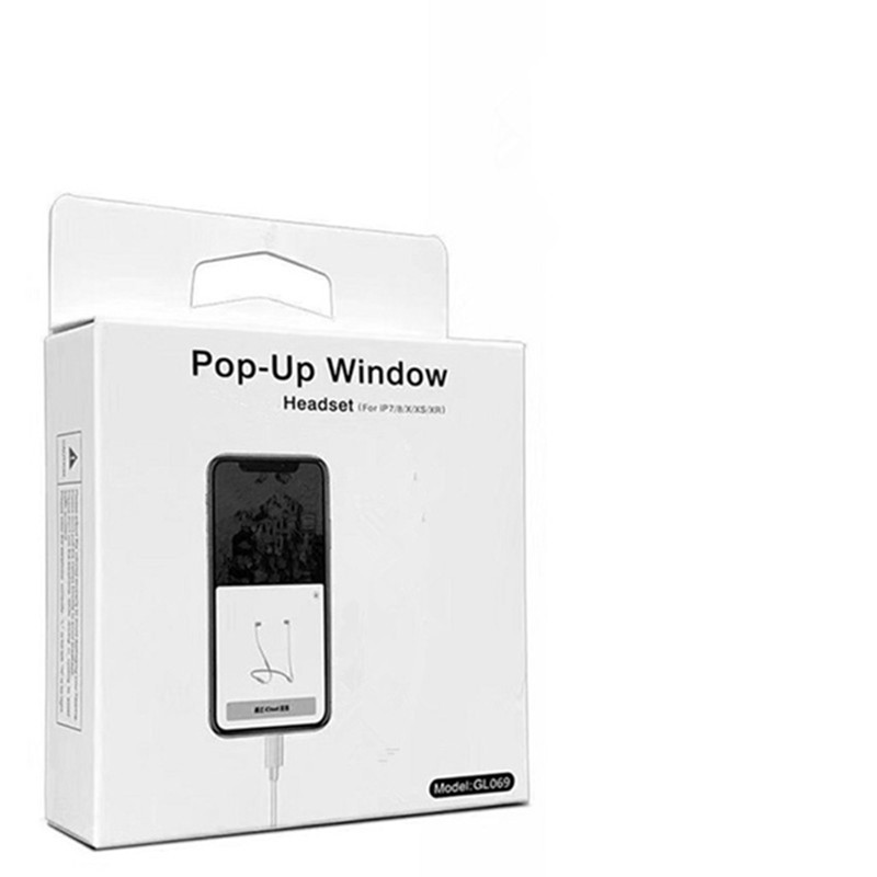 High quality pop up In Ear Wired Bluetooth headphones lighting Earphone with microphone for phone XR X XS MAX 8 7
High quality pop up In Ear Wired Bluetooth headphones lighting Earphone with microphone for phone XR X XS MAX 8 7