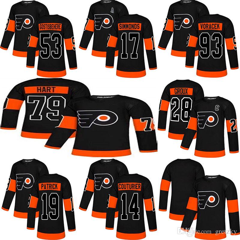 2019 Philadelphia Flyers Hockey 79 Carter Hart 28 Claude Giroux 53 Gostisbehere 93 Voracek 11 Konecny 9 Provorov Ice hockey Jerseys, As pic
2019 Philadelphia Flyers Hockey 79 Carter Hart 28 Claude Giroux 53 Gostisbehere 93 Voracek 11 Konecny 9 Provorov Ice hockey Jerseys, As pic