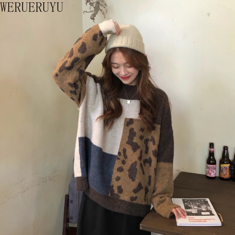 NEW Women 2020 Leopard Print O-neck Tops Cotton Long Sleeve Sweat Harajuku Women's Sweatshirt Harajuku FOR 2020 Women, Photo color
NEW Women 2020 Leopard Print O-neck Tops Cotton Long Sleeve Sweat Harajuku Women's Sweatshirt Harajuku FOR 2020 Women, Photo color