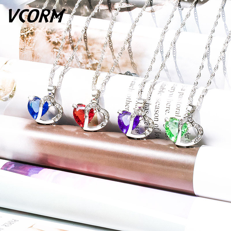 VCORM Couple Initial Heart Crystal Necklaces Women Statement Sweet and Romantic Nostalgic Fashion Necklace 2020 Bohemian Jewelry
VCORM Couple Initial Heart Crystal Necklaces Women Statement Sweet and Romantic Nostalgic Fashion Necklace 2020 Bohemian Jewelry