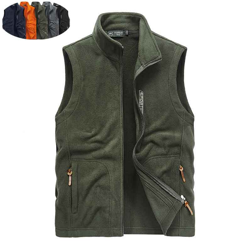 Men's Autumn Winter Fleece Vest Outdoor Casual Sleeveless Jackets 5XL Teenagers Adults Hiking Cycling Fishing Waistcoat, Black
Men's Autumn Winter Fleece Vest Outdoor Casual Sleeveless Jackets 5XL Teenagers Adults Hiking Cycling Fishing Waistcoat, Black