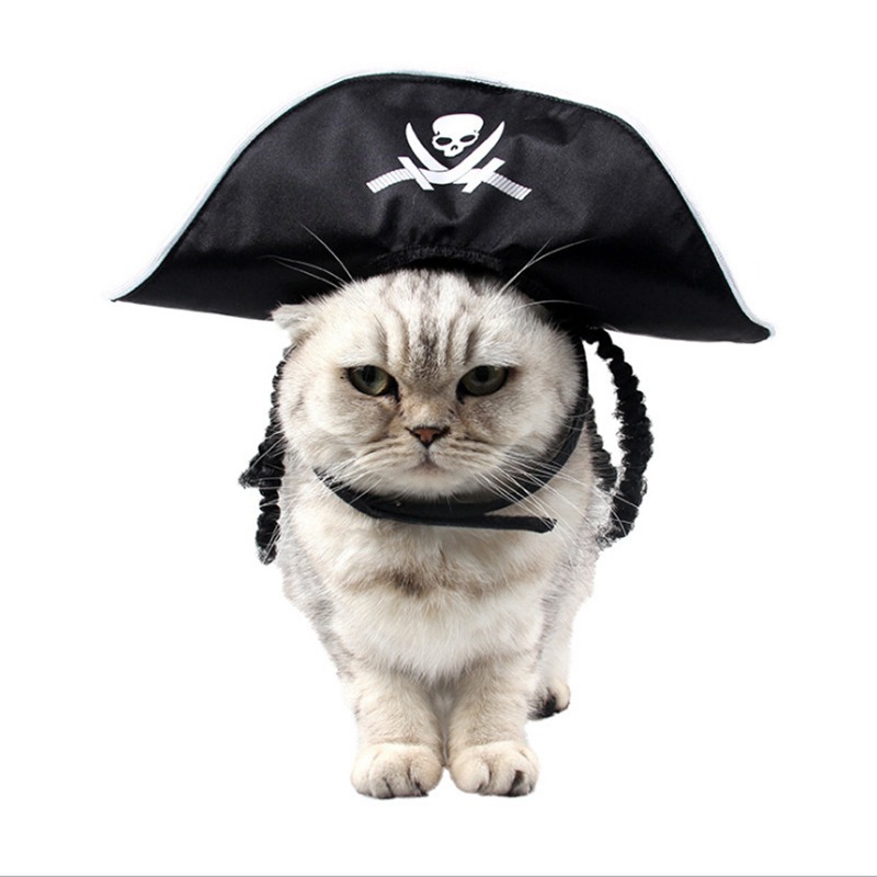Pet supplies clothing party performance clothing festival spring and autumn three-dimensional wig white pirate dog capt
Pet supplies clothing party performance clothing festival spring and autumn three-dimensional wig white pirate dog capt