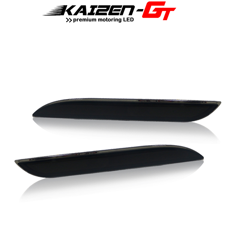 3D Optic Smoked Lens Brilliant Red LED Sequential Turn Signal / Brake Rear Bumper Reflector Lights For 2020-2020 Mustang, As pic
3D Optic Smoked Lens Brilliant Red LED Sequential Turn Signal / Brake Rear Bumper Reflector Lights For 2020-2020 Mustang, As pic