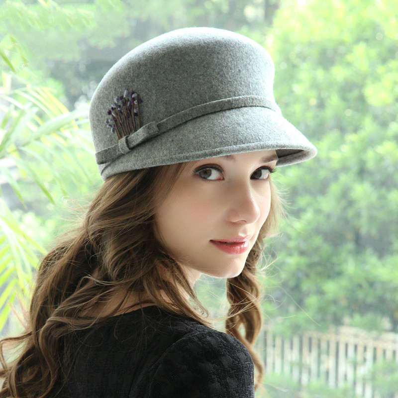 H7786 Women Wool Felt Fedoras Hat Autumn Winter Korean High Quality Fashion Warm Cap Female Elegant Embroidery Shopping Hats, Black
H7786 Women Wool Felt Fedoras Hat Autumn Winter Korean High Quality Fashion Warm Cap Female Elegant Embroidery Shopping Hats, Black