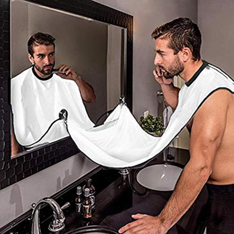 Man Shave Beard Apron Black Hair Shave Apron ib Trimmer Holder Beard Catcher Waterproof Household Bathroom Cleaning Protector
Man Shave Beard Apron Black Hair Shave Apron ib Trimmer Holder Beard Catcher Waterproof Household Bathroom Cleaning Protector