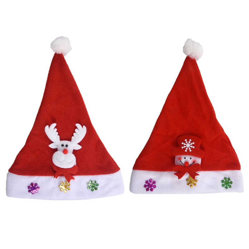 Christmas Decorations 2Pcs With Led Lights Children Hat Cap Size: 30 X 25Cm - Elk Pattern & Snowman
Christmas Decorations 2Pcs With Led Lights Children Hat Cap Size: 30 X 25Cm - Elk Pattern & Snowman