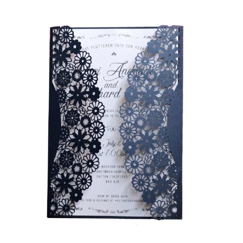 50pcs Laser Cut Wedding Engagement Invitations Card Lace Hollow Business Birthday Thanksgiving Wish Greeting Cards Party Favors
50pcs Laser Cut Wedding Engagement Invitations Card Lace Hollow Business Birthday Thanksgiving Wish Greeting Cards Party Favors