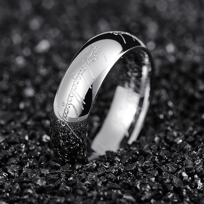 High Quality Silver Color Rings Good Gift Titanium Steel One Ring Of Power Jewelry for Women Men Free Shipping (GR146
High Quality Silver Color Rings Good Gift Titanium Steel One Ring Of Power Jewelry for Women Men Free Shipping (GR146