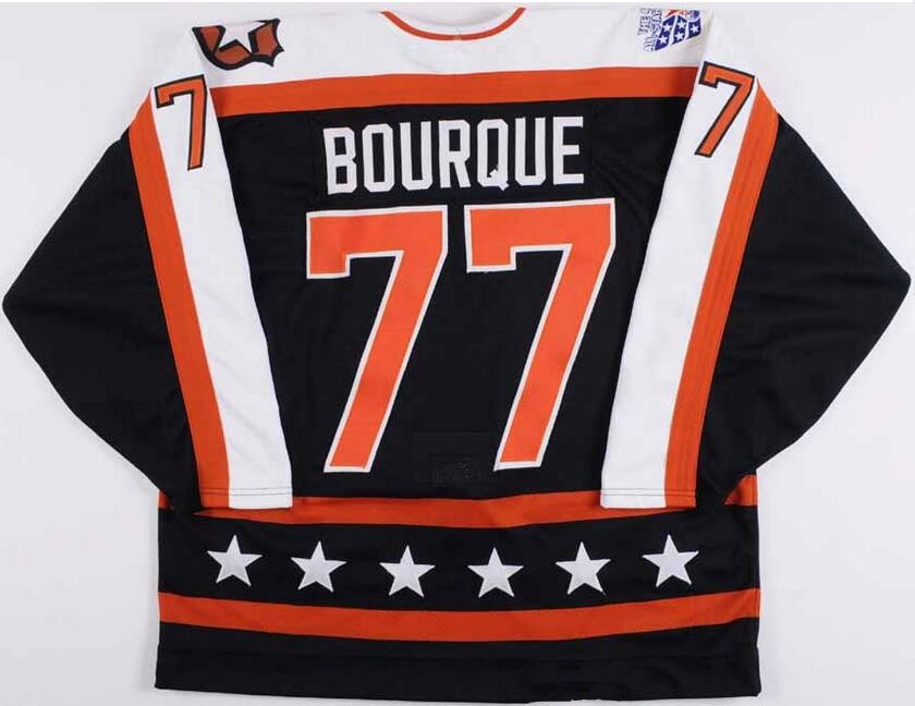 2020 1989 #7 Chris Chelios 77 Ray Bourque All Star Hockey Jersey Embroidery Stitched Customize any number and name Jerseys, Picture color
2020 1989 #7 Chris Chelios 77 Ray Bourque All Star Hockey Jersey Embroidery Stitched Customize any number and name Jerseys, Picture color