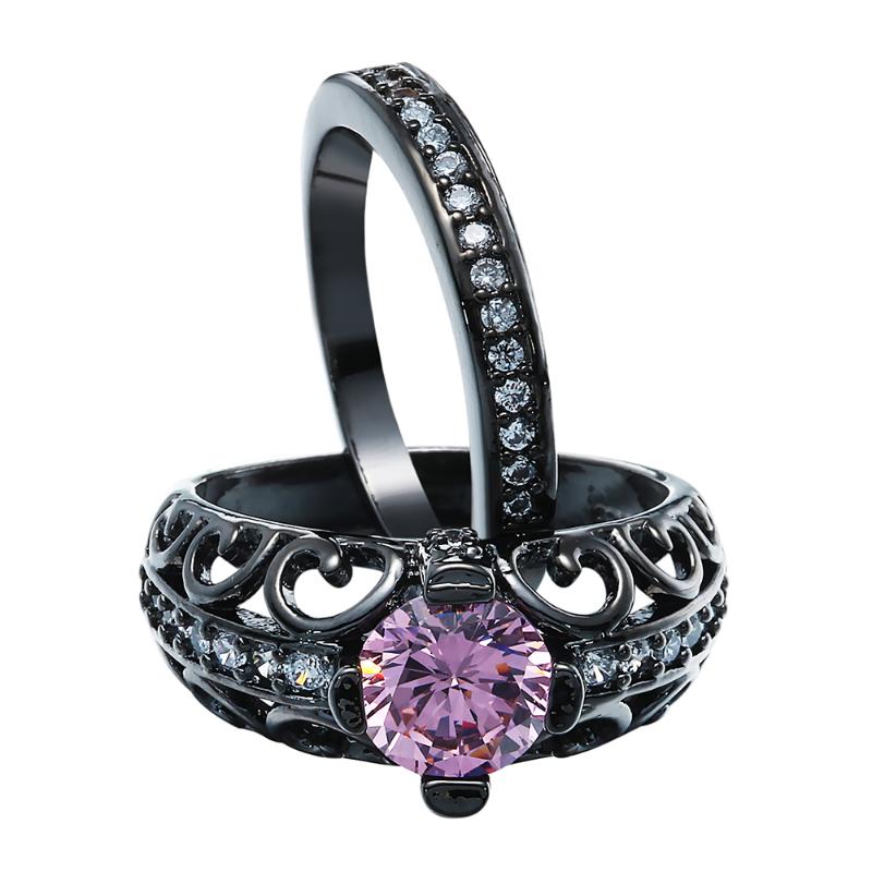 20% OFF Fashion Silver Color Party Rings Vintage Ring Pink Blue Crystal Black Gold Color Ring sets For Women Valentine's Day 
20% OFF Fashion Silver Color Party Rings Vintage Ring Pink Blue Crystal Black Gold Color Ring sets For Women Valentine's Day