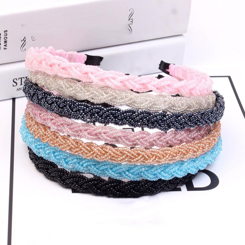 New Fashion Pearl Headband For Girls Pretty Exquisite Party Head Hoop For Gir Popular Headwear Women Thread beads WIth Line, Black
New Fashion Pearl Headband For Girls Pretty Exquisite Party Head Hoop For Gir Popular Headwear Women Thread beads WIth Line, Black