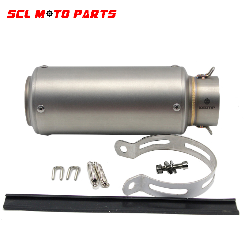 ALconstar-Racing Motorcycle 60mm Exhaust Modified Scooter SC Muffle Fit For ZX6R CBR1000 Z1000 S1000 Titanium Alloy
ALconstar-Racing Motorcycle 60mm Exhaust Modified Scooter SC Muffle Fit For ZX6R CBR1000 Z1000 S1000 Titanium Alloy