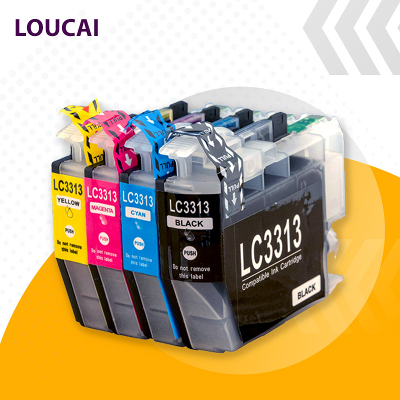 Compatible for LC3313 3313 Compatible ink Catridge For Brother MFC-J491DW MFC-J497DW MFC-J690DW MFC-J895DW printer lc3313 3313XL
Compatible for LC3313 3313 Compatible ink Catridge For Brother MFC-J491DW MFC-J497DW MFC-J690DW MFC-J895DW printer lc3313 3313XL