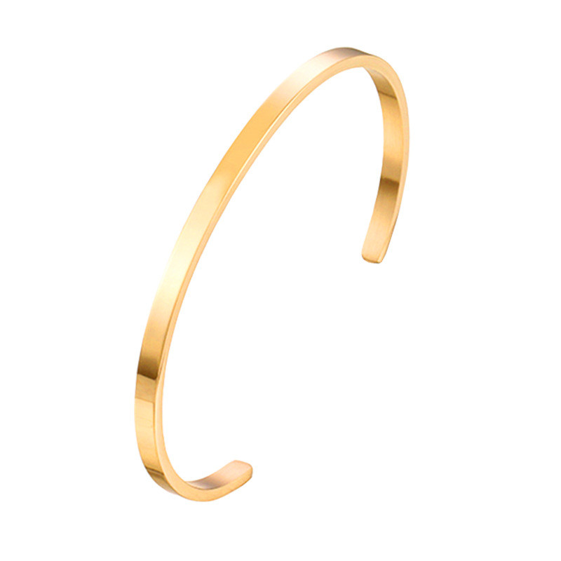 Unisex Simple Stainless Steel Opening Bangle Bracelet For Lovers Can Be DIY Alphanumeric
Unisex Simple Stainless Steel Opening Bangle Bracelet For Lovers Can Be DIY Alphanumeric
