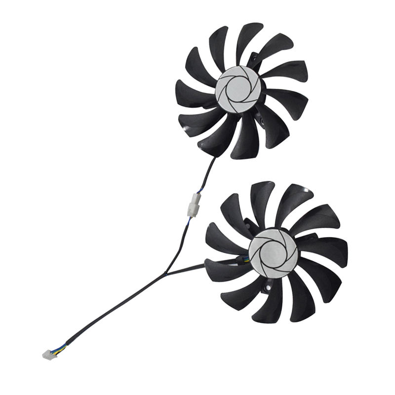 New 1 Pair Graphics Card Fan 85Mm Ha9010H12F-Z 4Pin Cooler Fan Replacement For Msi Gtx 1060 Oc 6G Gtx 960 P106-100 P106 Gtx1060
New 1 Pair Graphics Card Fan 85Mm Ha9010H12F-Z 4Pin Cooler Fan Replacement For Msi Gtx 1060 Oc 6G Gtx 960 P106-100 P106 Gtx1060
