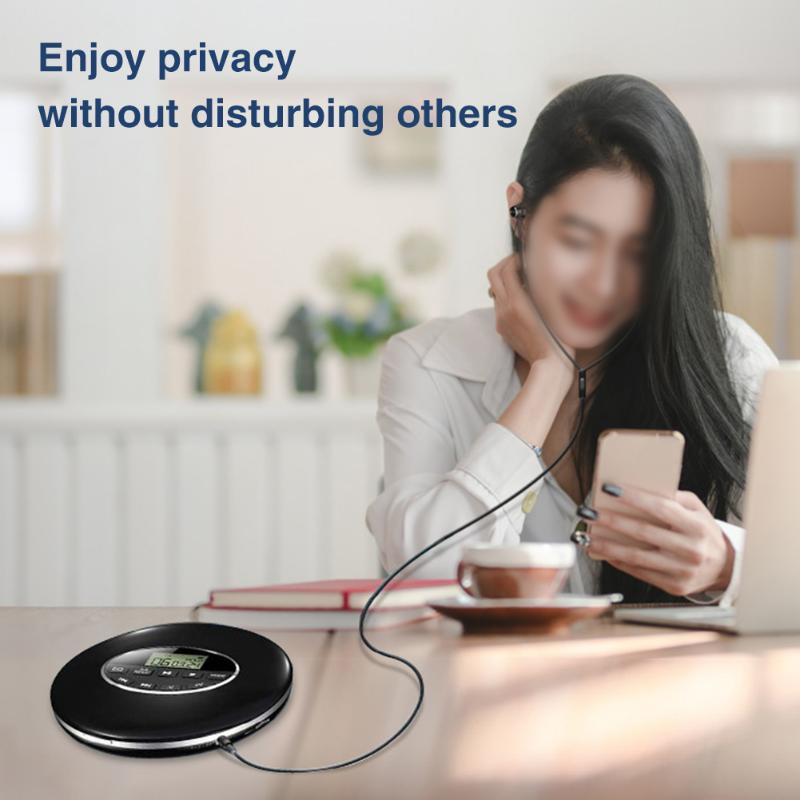 Multifunctional Portable CD Player Compact Car Support TF Card Round 3.5mm Jack Battery Powered Anti Skip Small Music USB AUX
Multifunctional Portable CD Player Compact Car Support TF Card Round 3.5mm Jack Battery Powered Anti Skip Small Music USB AUX
