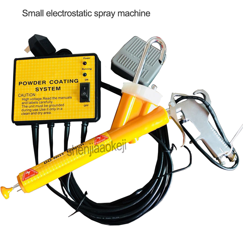 Small electrostatic spray machine 110V/220V Metal workpiece spray machine Mini Coating System Electrostatic gun
Small electrostatic spray machine 110V/220V Metal workpiece spray machine Mini Coating System Electrostatic gun