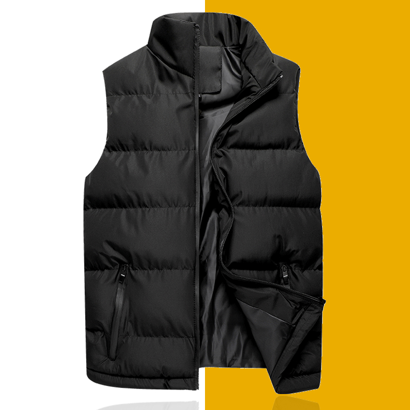 5XL Vest Men Autumn Winter Warm Sleeveless Male Vest Jacket Men Coat Padded Stand Collar Waistcoats Youth Man Clothing Plus Size, Navy
5XL Vest Men Autumn Winter Warm Sleeveless Male Vest Jacket Men Coat Padded Stand Collar Waistcoats Youth Man Clothing Plus Size, Navy
