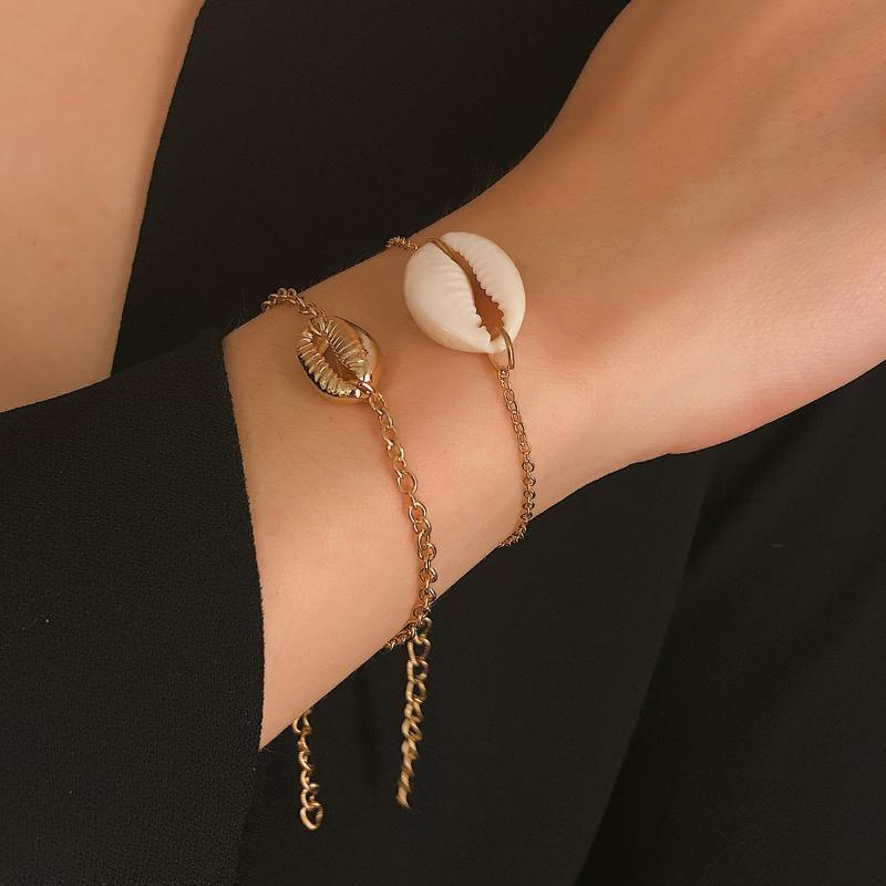 2PCS/SET Boho puka shell bracelet friendship bracelet 2020 christmas gifts for women tibetan jewelry natural shell statemen
2PCS/SET Boho puka shell bracelet friendship bracelet 2020 christmas gifts for women tibetan jewelry natural shell statemen