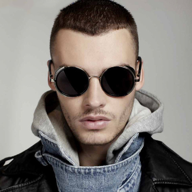 2020 Round Sunglasses Men Women Punk Vintage Sunglass Brand Designer Fashion Glasses Mirror Lens Top Quality UV400
2020 Round Sunglasses Men Women Punk Vintage Sunglass Brand Designer Fashion Glasses Mirror Lens Top Quality UV400