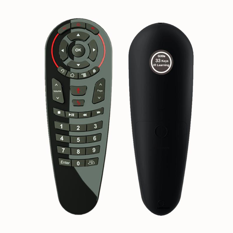 L8star G30S Air mouse Google Voice Remote control 33 keys IR Learning Wireless Smart Aero mouse for Set TOP BOX Laptop
L8star G30S Air mouse Google Voice Remote control 33 keys IR Learning Wireless Smart Aero mouse for Set TOP BOX Laptop