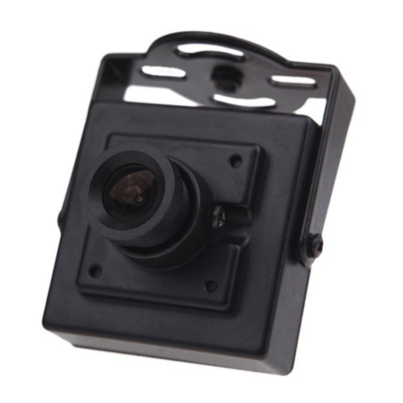Mini HD 700TVL 1/3" CMOS NTSC 3.6mm MTV Board Lens Mini CCTV Security Video FPV Color Camera, Black
Mini HD 700TVL 1/3" CMOS NTSC 3.6mm MTV Board Lens Mini CCTV Security Video FPV Color Camera, Black