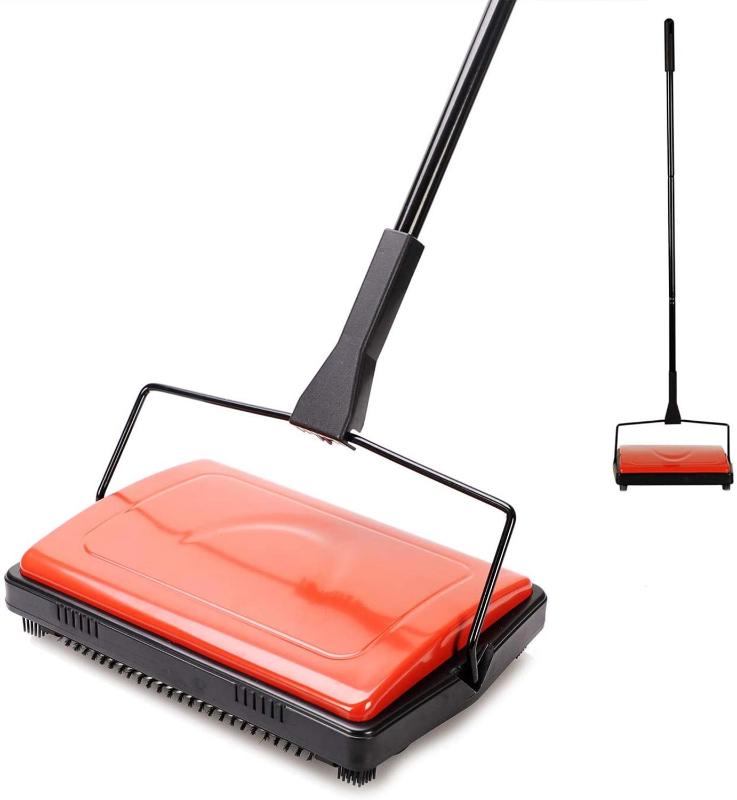 Cleanhome Carpet Floor Sweeper Cleaner for Home Office Carpets Rugs Undercoat Carpets Dust Scraps Paper Cleaning with Brush
Cleanhome Carpet Floor Sweeper Cleaner for Home Office Carpets Rugs Undercoat Carpets Dust Scraps Paper Cleaning with Brush