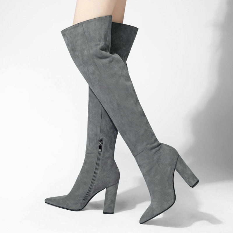 SKLFGXZYOver knee boots Female boots 10cm High heels fashion black beige red Women's Autumn winter Women's shoes
SKLFGXZYOver knee boots Female boots 10cm High heels fashion black beige red Women's Autumn winter Women's shoes