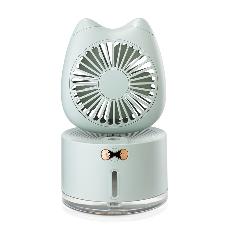 DC5V 1.5A Kitten Humidifier Fan USB Rechargeable Multifunctional Desktop Spray Water Supplement Night Light Fan
DC5V 1.5A Kitten Humidifier Fan USB Rechargeable Multifunctional Desktop Spray Water Supplement Night Light Fan