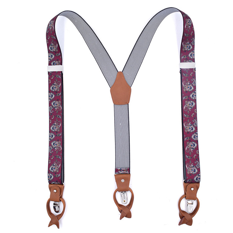 Y Back Suspenders Set for Men Women with Heavy Duty Clips Wide Adjustable Elastic Braces for Casual -MX8
Y Back Suspenders Set for Men Women with Heavy Duty Clips Wide Adjustable Elastic Braces for Casual -MX8