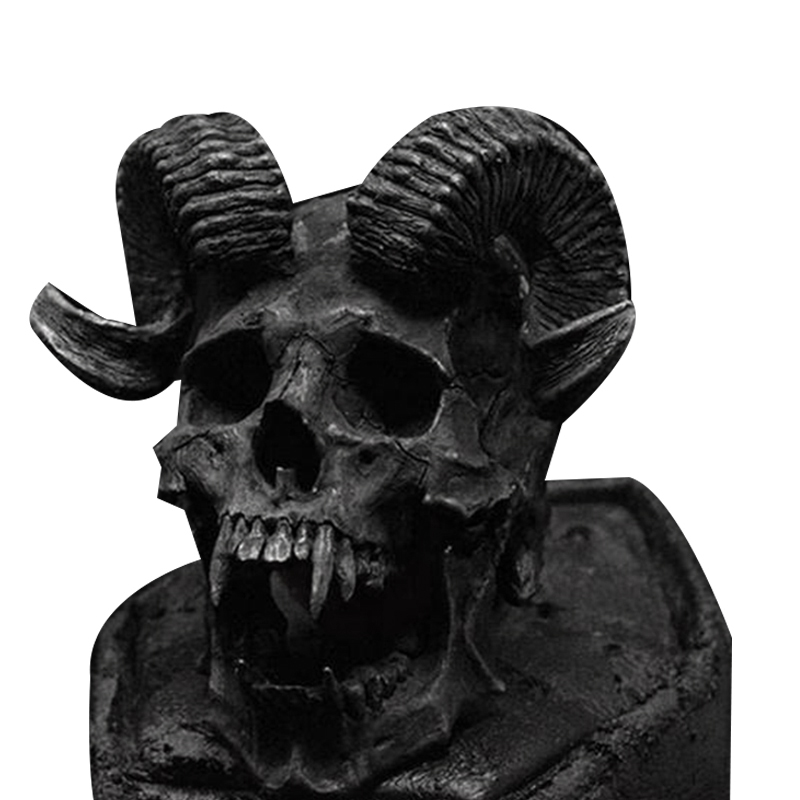 Retro Punk Satan Goat Skull Stainless Steel Locomotive Ring Fashionable Men's Gothic Jewelry Gift Skull Personality
Retro Punk Satan Goat Skull Stainless Steel Locomotive Ring Fashionable Men's Gothic Jewelry Gift Skull Personality
