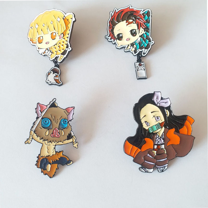 Demon Slayer Kimetsu No Yaiba Brooch and Enamel Pin Anime Figure Kamado Tanjirou Lapel Pin
Demon Slayer Kimetsu No Yaiba Brooch and Enamel Pin Anime Figure Kamado Tanjirou Lapel Pin
