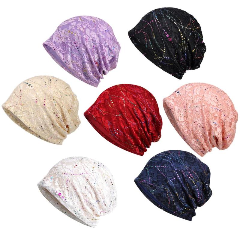 Womens Cotton Beanie Lace Turban Soft Sleep Cap Chemo Hats Fashion Slouchy Hat, 1341-black
Womens Cotton Beanie Lace Turban Soft Sleep Cap Chemo Hats Fashion Slouchy Hat, 1341-black