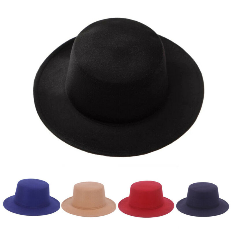 Fashion New Vintage Men Women Hard Felt Hat Wide Brim Fedora Trilby Panama Hat Black Red Cap
Fashion New Vintage Men Women Hard Felt Hat Wide Brim Fedora Trilby Panama Hat Black Red Cap