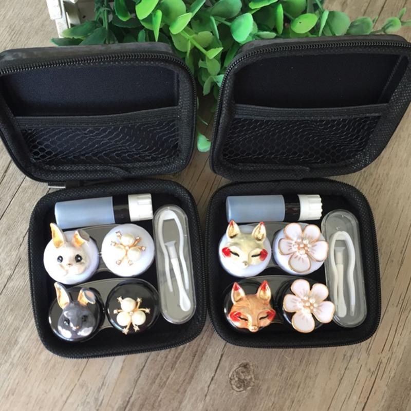 Easy Carry Glasses Contact Lens Cases For Women Men Cartoon Animal Flower Human Eyes Contact Lenses Box 9.5x9.5x4.4cm
Easy Carry Glasses Contact Lens Cases For Women Men Cartoon Animal Flower Human Eyes Contact Lenses Box 9.5x9.5x4.4cm