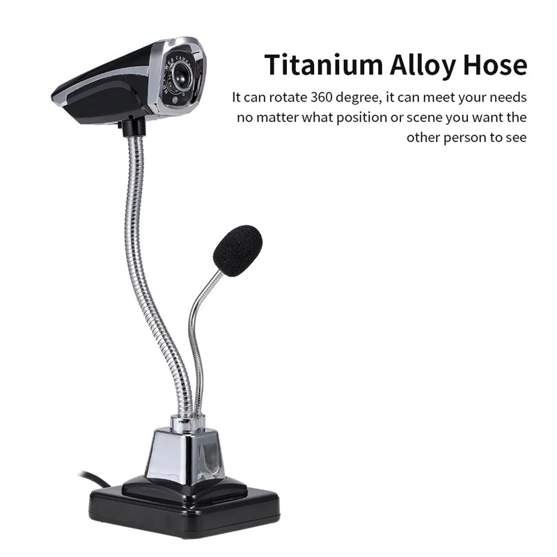 Web Camera USB PC Webcam with Microphone for Live Streaming Online Chat Video Camera Support Windows Flexible Gooseneck LED Ligh
Web Camera USB PC Webcam with Microphone for Live Streaming Online Chat Video Camera Support Windows Flexible Gooseneck LED Ligh
