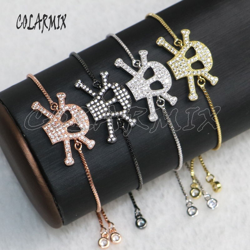 10 pcs Skull bracelets zircon bracelets Zircon bracelet bangle jewelry Turkey jewelry for women 5274
10 pcs Skull bracelets zircon bracelets Zircon bracelet bangle jewelry Turkey jewelry for women 5274